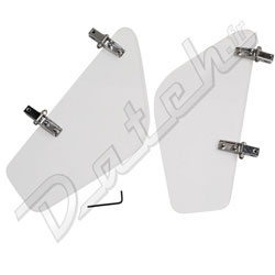 DEFLECTEURS PARE-BRISE/PORTE "WIND WINGS" (LA PAIRE) MGA