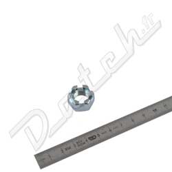 ECROU CRENELE 0-1/2" UNF (FIN)