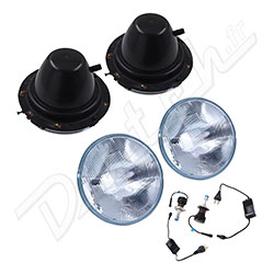 KIT CONVERSION LED OPTIQUE 7’’ (CERCLAGE VISSE) AVEC VEILLEUSES