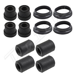 SILENT-BLOC DE SUSPENSION MGB (AVANT) KIT (CAOUTCHOUC)