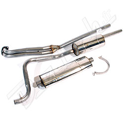 ECHAPPEMENT TR7 (LIGNE COMPLETE) INOX
