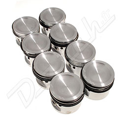 PISTON SET (8) 8.13:1 OVERSIZE  0.020   3.5