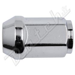 ECROU DE ROUE M12 (PORTEE CONIQUE) TR7/MGF (CHROME)