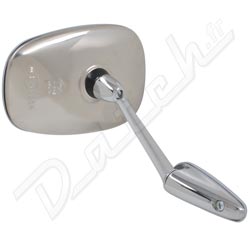 RETROVISEUR EXTERIEUR RECTANGULAIRE "BLF" (INOX) CONVEXE