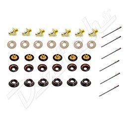 KIT BOUTON PRESSION DE CAPOTE TR4A (NOIR)
