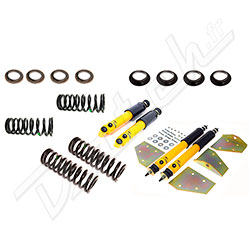  AMORTISSEUR TR4-TR5-TR6 "CONVERSION TELESCOPIQUE" SPAX (KIT COMPLET) STD