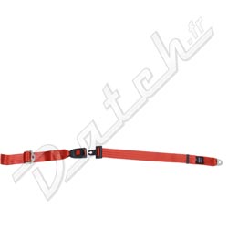LAP BELT 2 POINT MOUNTING SECURON (RED)