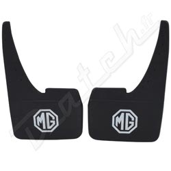 MUDFLAPS-MG (WHITE LOGO)