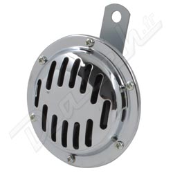 KLAXON 12V (CHROME) DIAMETRE 105MM