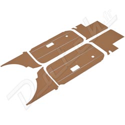 PACK GARNITURES INTERIEURES MGB CAB 1972-1976 (BISCUIT)