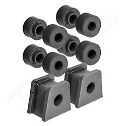 SILENT-BLOC DE BARRE ANTI-ROULIS MGB/SPRIGET/A-HEALEY (22mm) POLY