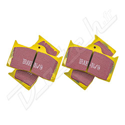 PLAQUETTES  "CONVERSION VENTILE" (COMPETITION) EBC YELLOW STUFF