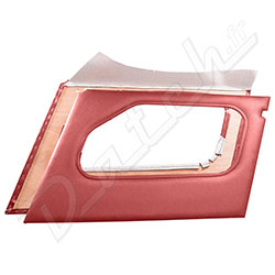 GARNITURE DE PORTE AUSTIN-HEALEY (ROUGE)