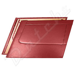 GARNITURE INTERIEURE AUSTIN-HEALEY (PORTE) BJ8 (ROUGE)