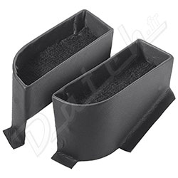 RECEPTACLE BAS D'ARMATURE DE CAPOTE (NOIR)