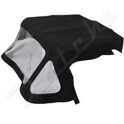 CAPOTE SPITFIRE 1970-1980 (LUNETTE FIXE) NOIR (TISSU)