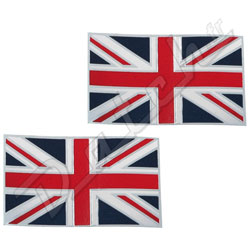 AUTOCOLLANT UNION JACK (LA PAIRE)