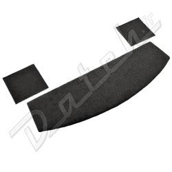 CARPETED R/C/PANEL MINI 96 ON (BLACK)