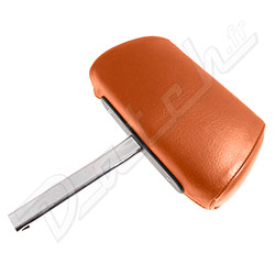 HEADREST-OVAL BROWN