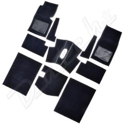 CARPET SET-BLACK