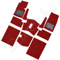 CARPET SET-RED