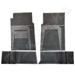 RUBBER FLOOR MAT SET - LHD