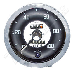 COMPTEUR DE VITESSE SMITH SPRITE MK1 (100mph)