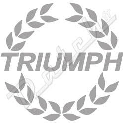 DECALCO "TRIUMPH LAURIERS" (GRIS)