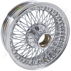 JANTE A RAYONS 15x5 (72 RAYONS) DAIMLER/JAGUAR/VOLVO (CHROME)