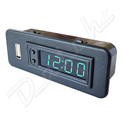 CLASSIC MINI ASHTRAY INSERT (WITH CLOCK & USB PORT)