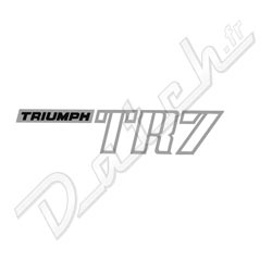 DECALCO "TRIUMPH TR7" (GRIS)