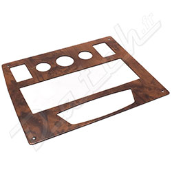 GARNITURE DE CONSOLE CENTRALE MGB (RONCE DE NOYER) 1971-1976