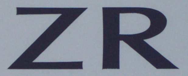 AUTOCOLLANT LATERAL "ZR" GRIS