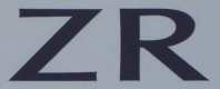 AUTOCOLLANT LATERAL "ZR" GRIS