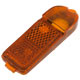 CABOCHON DE FEU TYPE LUCAS (L824) ORANGE (GAUCHE)