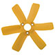 HELICE DE REFROIDISSEMENT MGC (6 PALES) PLASTIQUE