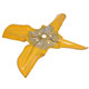 HELICE DE REFROIDISSEMENT SPITFIRE (4 PALES) METAL 1962-1967