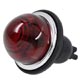 FEU TYPE LUCAS (L594 ROUGE) AMPOULE DOUBLE FILAMENT (VERRE)