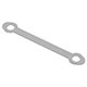 LOCKTAB-ENG BACKPLATE REAR MGB