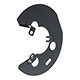 CACHE POUSSIERE DISQUE TR2-TR3 (DROIT) INOX