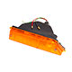 FEU CLIGNOTANT/VEILLEUSE TYPE LUCAS (L827) TR6 (AMBRE) GAUCHE (USA)