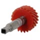 PIGNON DE CABLE DE COMPTEUR SPRIGET (22 DENTS) ROUGE