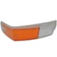 CABOCHON DE FEU TYPE LUCAS (L746) PRINCESS AVANT (DROITE) BLANC/ORANGE