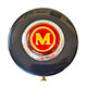 CENTRE DE VOLANT MINI 1959-1967 AVEC KLAXON (LOGO MORRIS)