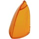 CABOCHON DE FEU ARRIERE TYPE LUCAS (L695) SUPERIEUR ORANGE