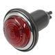 FEU TYPE LUCAS (L488 ROUGE) VERRE (AMPOULE DEUX FILAMENTS)