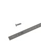 VIS FENDUE "P.C.T.P" (CHROME) LOQUET/GACHE PORTE TR3