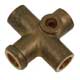 RACCORD 3 VOIES 0-3/8 BSF, 0-3/8 UNF, 0-5/16 UNF (TR2-TR3/MGA/MGT)