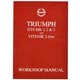 LIVRE/MANUEL D'ATELIER TRIUMPH GT6 1966-1973
