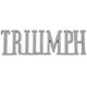 BADGE/SCRIPT "TRIUMPH" T2000